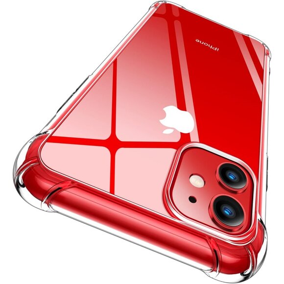 Clear Protective case Compatible with iPhone 11 Drop Protection No Yellowing - Picture 1 of 8